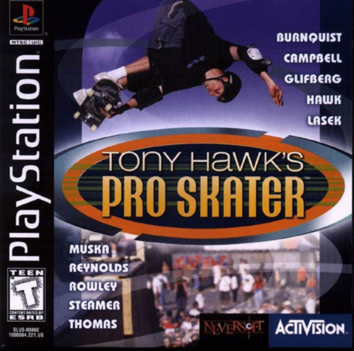 Tony Hawks Pro Skater (USA) Cover